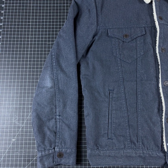 LEVI MENS SHERPA TRUCKER JACKET size large - Picture 2 of 14